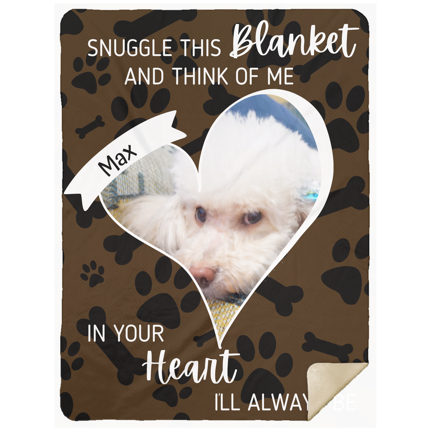 Personalized Pet Memorial Blanket