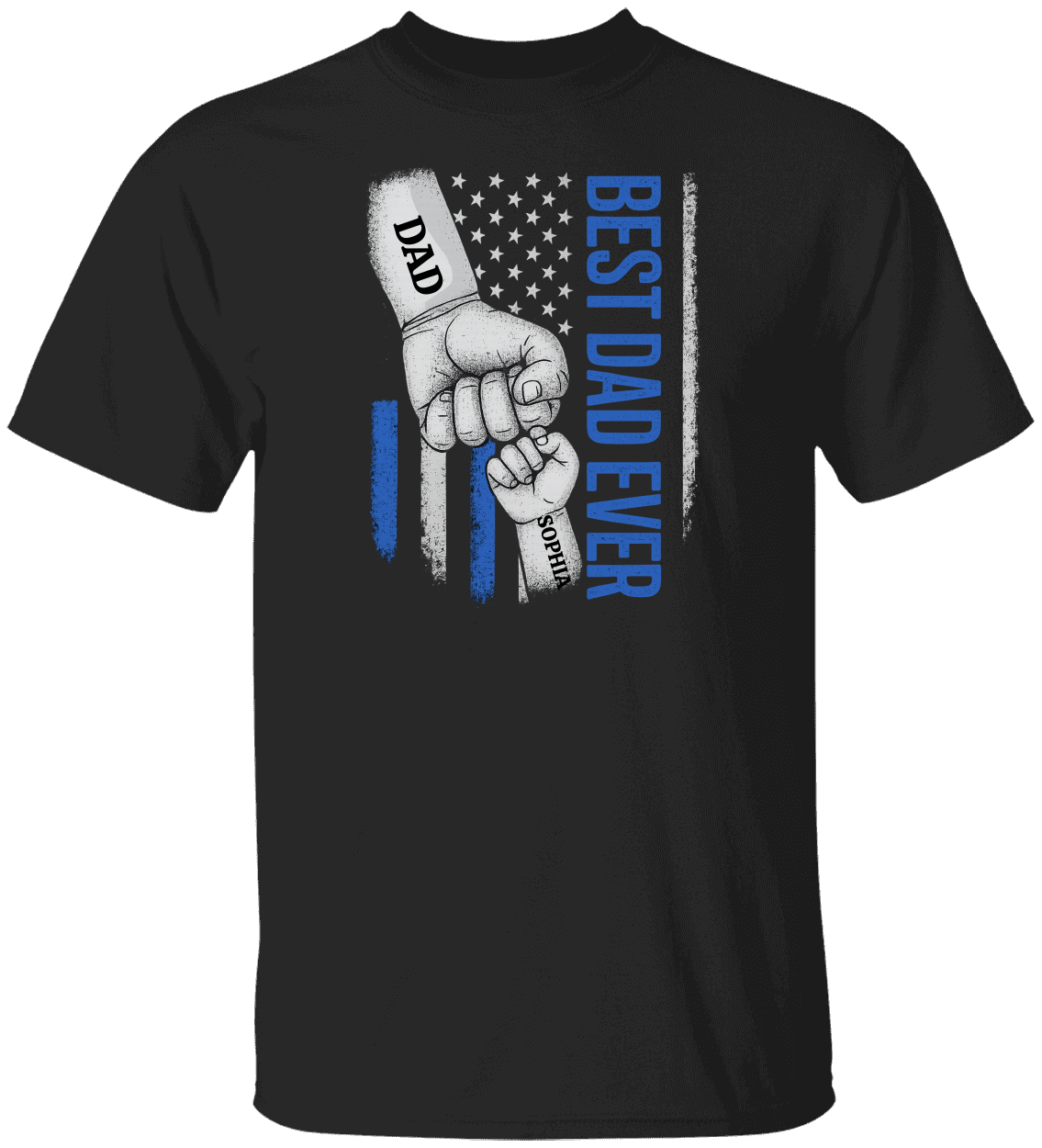 BEST DAD EVER™ Custom Fist Bump T-Shirt