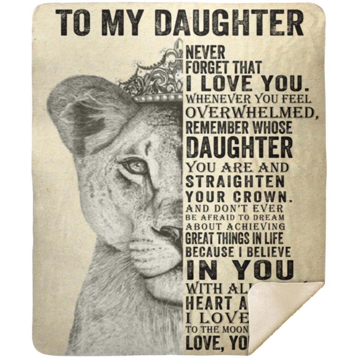 To My Daughter, Straighten Your Crown Blanket