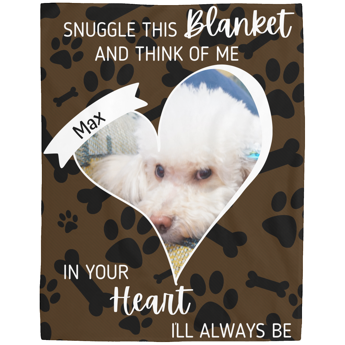 Personalized Pet Memorial Blanket