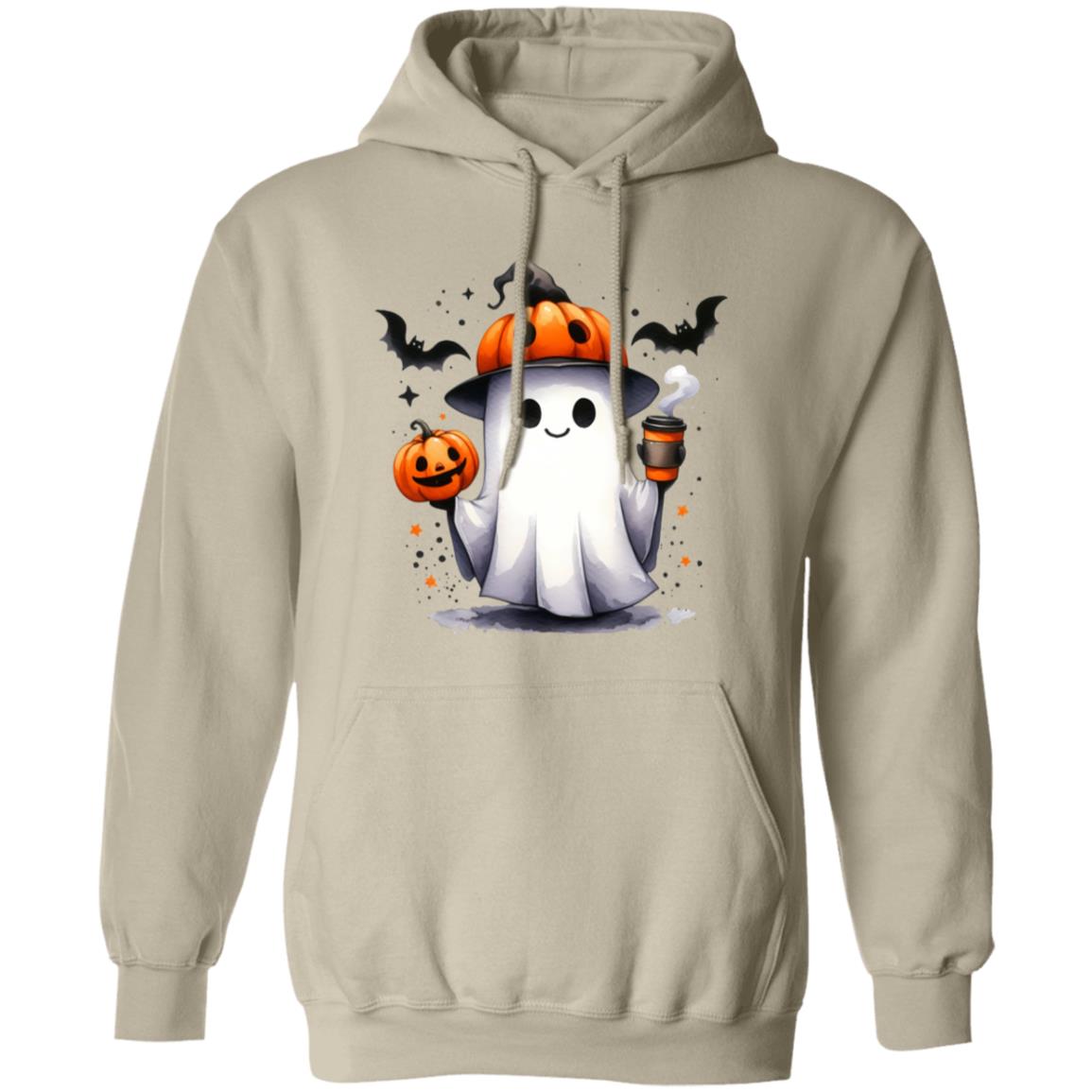 Pumpkin Hat Ghost T-Shirt, Sweatshirt, Hoodie