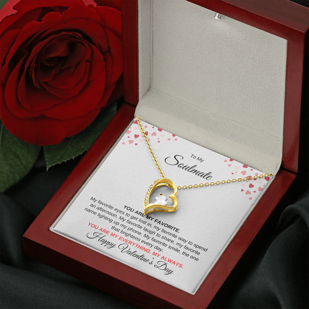 Valentine's Day Gift for Soulmate | Forever Love Necklace
