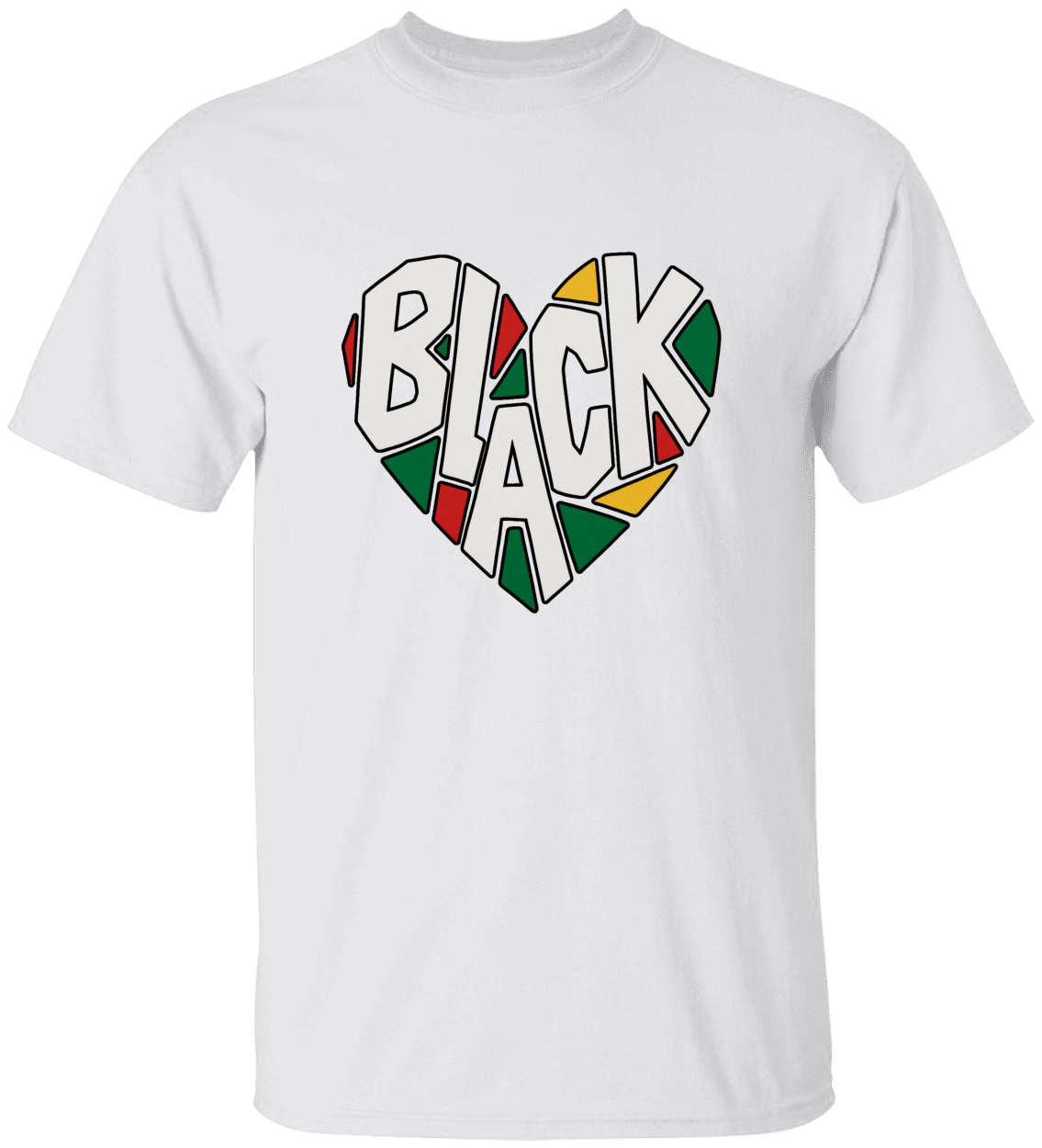 BLACK Love Heart – Juneteenth Pride Shirt