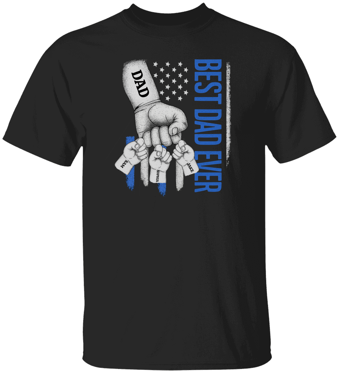 BEST DAD EVER™ Custom Fist Bump T-Shirt