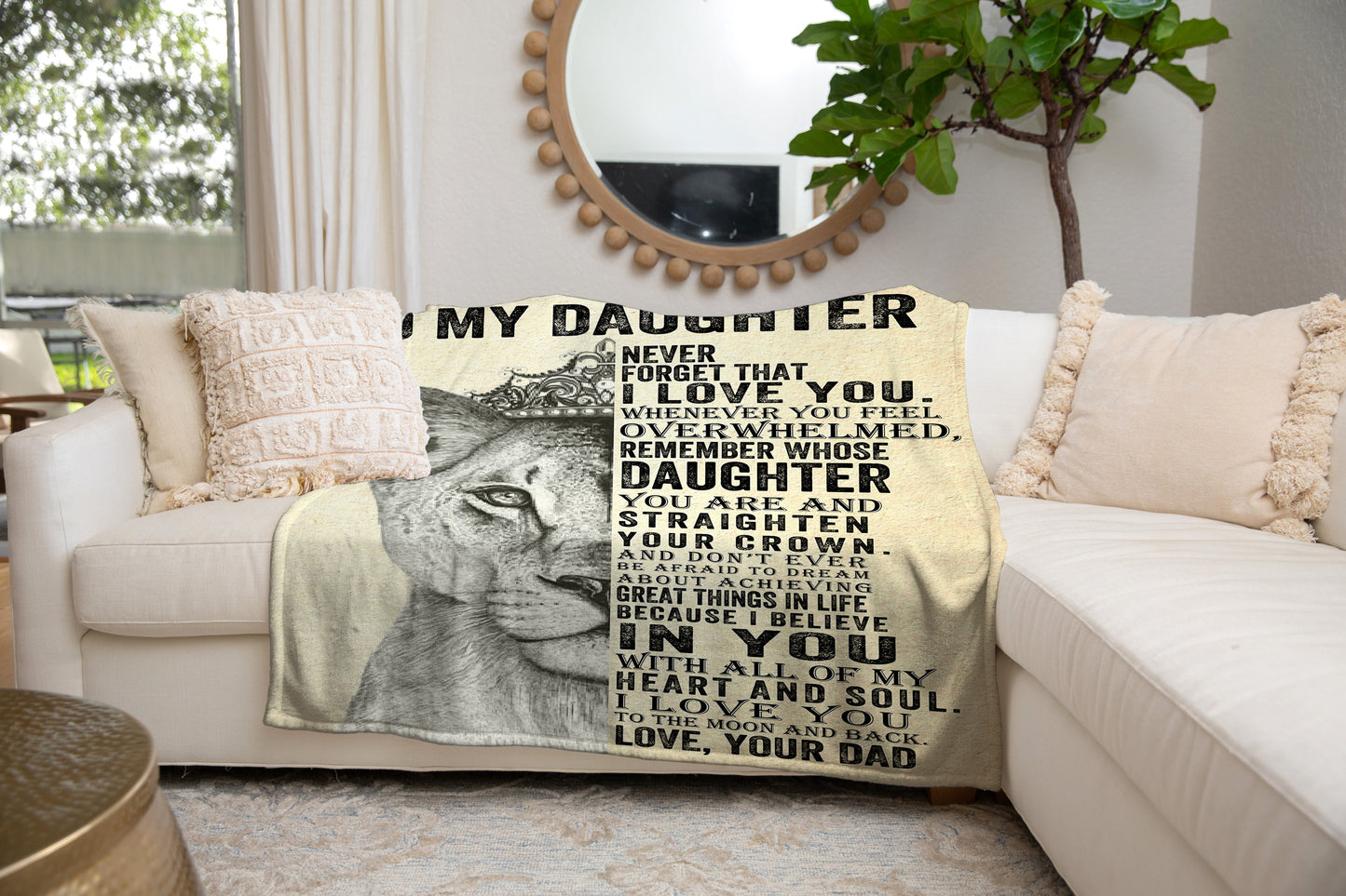 To My Daughter, Straighten Your Crown Blanket