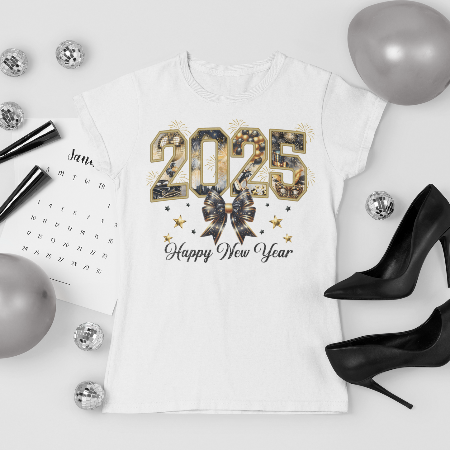 2025 Happy New Year Hoodie, Sweatshirt, T-Shirt