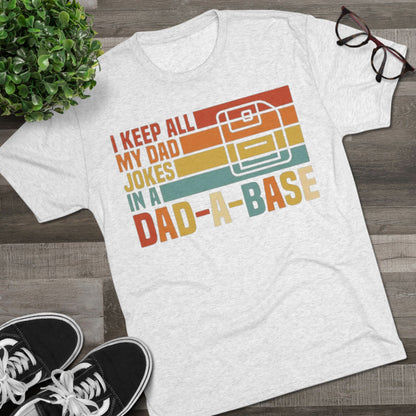 “Dad-A-Base” Retro Dad Joke Tee