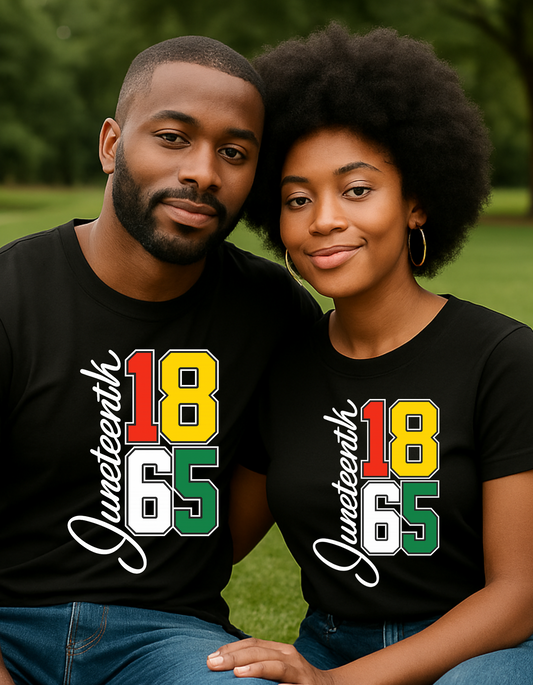 Juneteenth 1865 Glow Tee