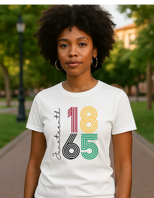 ✊🏾 1865 Juneteenth Pride Tee – A Legacy You Wear