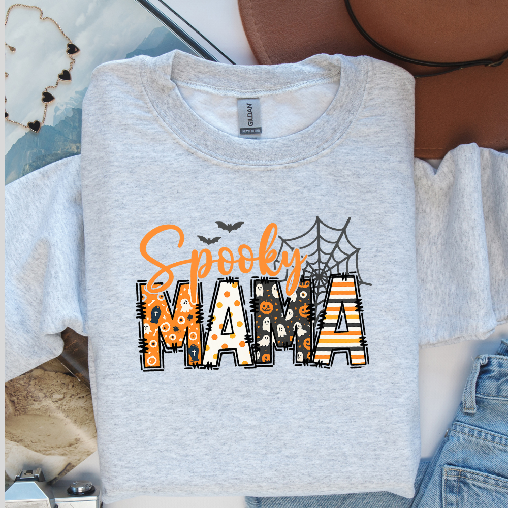 Halloween Spooky Mama Sweatshirt
