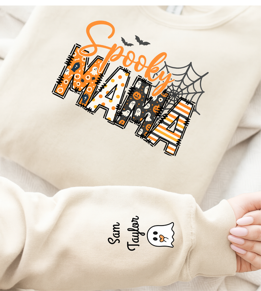 Halloween Spooky Mama Sweatshirt