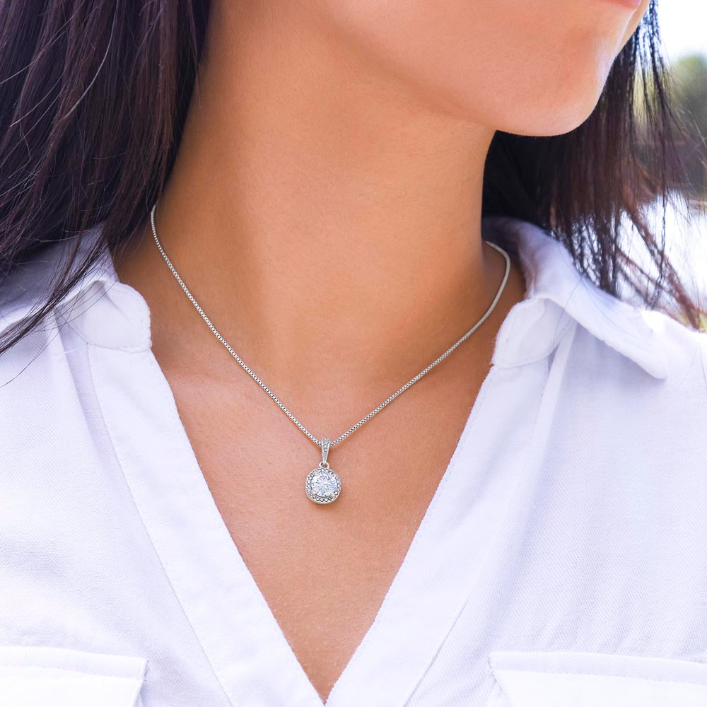 Crown Pendant Necklace