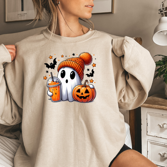 Surprised Ghost T-Shirt, Sweatshirt, Hoodie