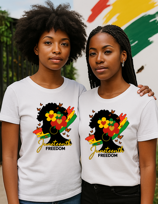 🦋 Bold & Beautiful: Juneteenth Freedom Tee
