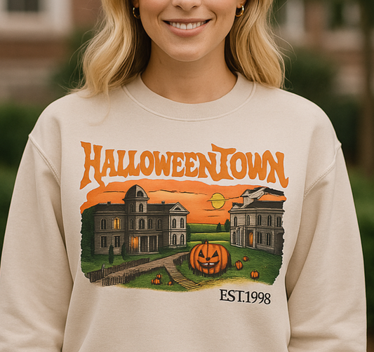 Halloweentown™ Vintage Sweatshirt – EST. 1998 Throwback