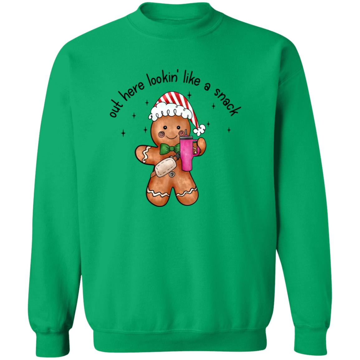 Out Here Looking Like A Snack - Gingerbread Sweatshirt & Hoodie