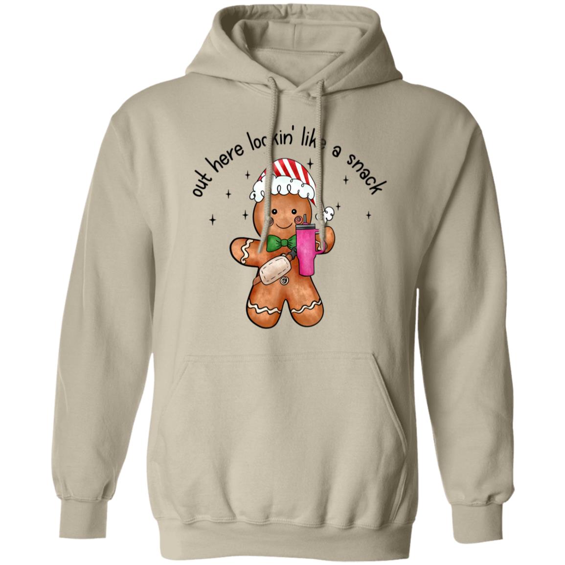 Out Here Looking Like A Snack - Gingerbread Sweatshirt & Hoodie