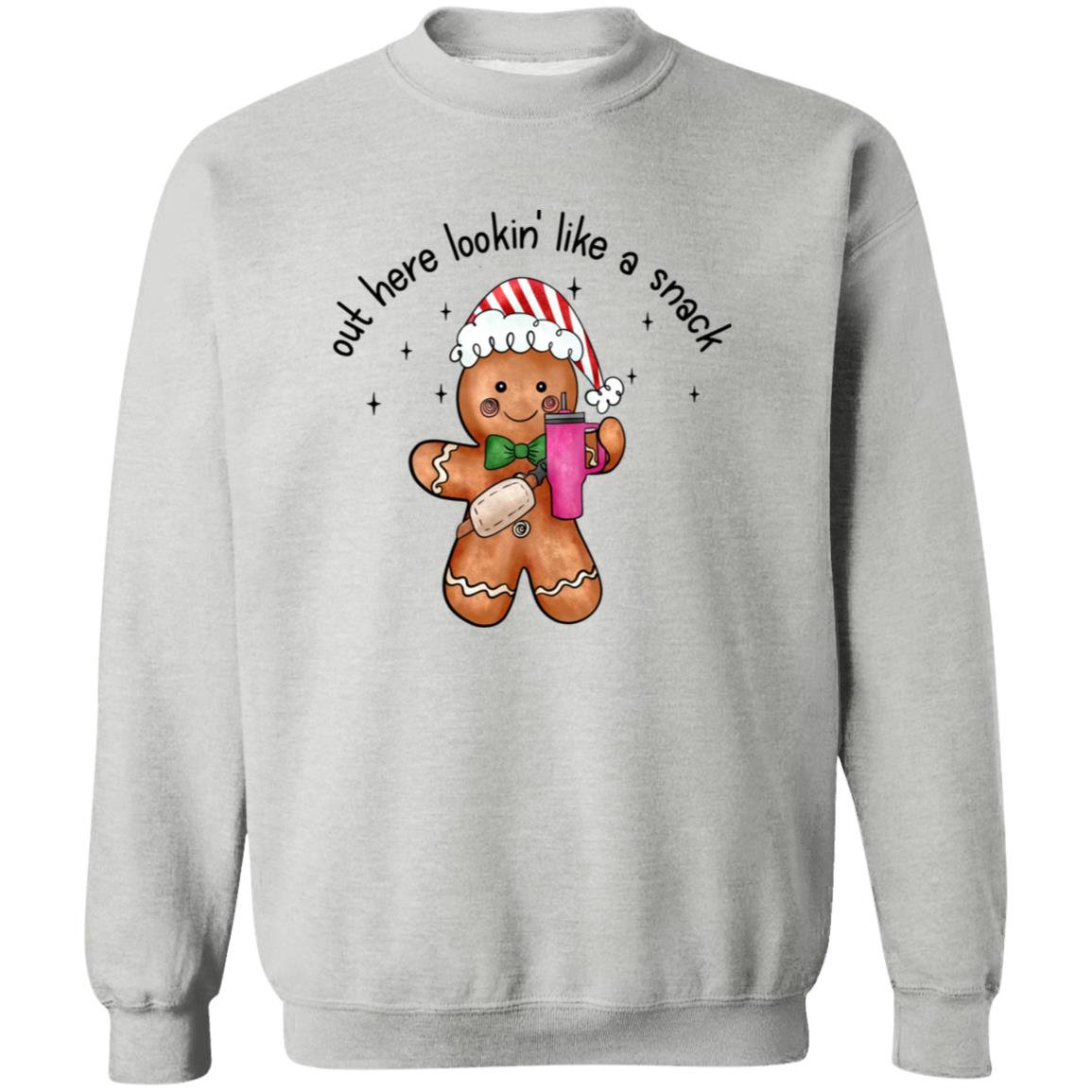 Out Here Looking Like A Snack - Gingerbread Sweatshirt & Hoodie