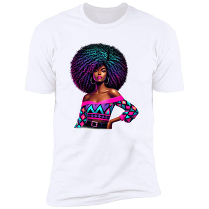 Black Electric Queen Premium Tee