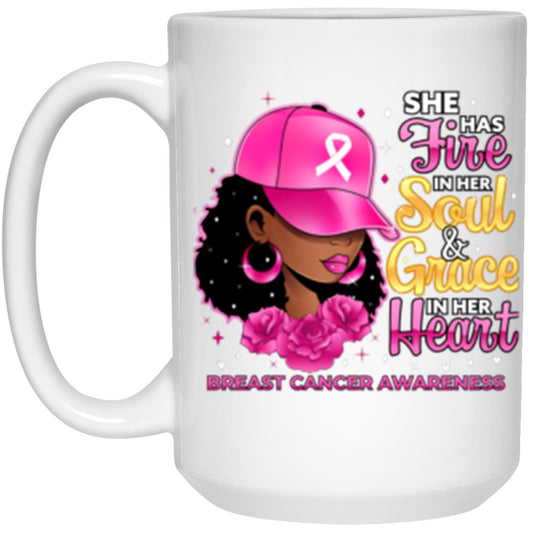 Breast Cancer Support Mugs (6 Options)