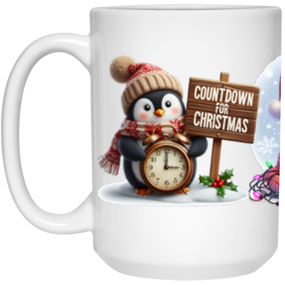 Cute Penguin Christmas Mugs