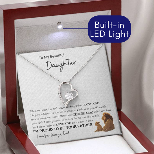 To My Beautiful Daughter, I'm Proud To Be Your Dad
