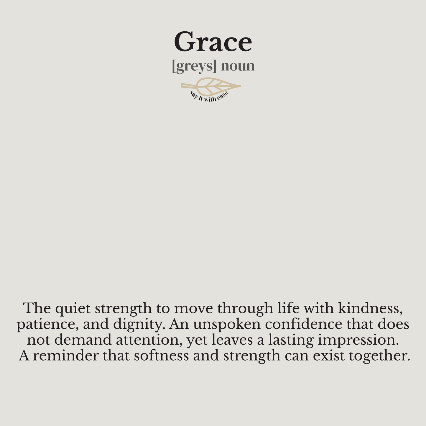 Engraved 4-Sided Bar Necklace - Grace