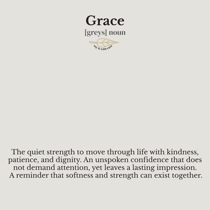 Engraved 4-Sided Bar Necklace - Grace