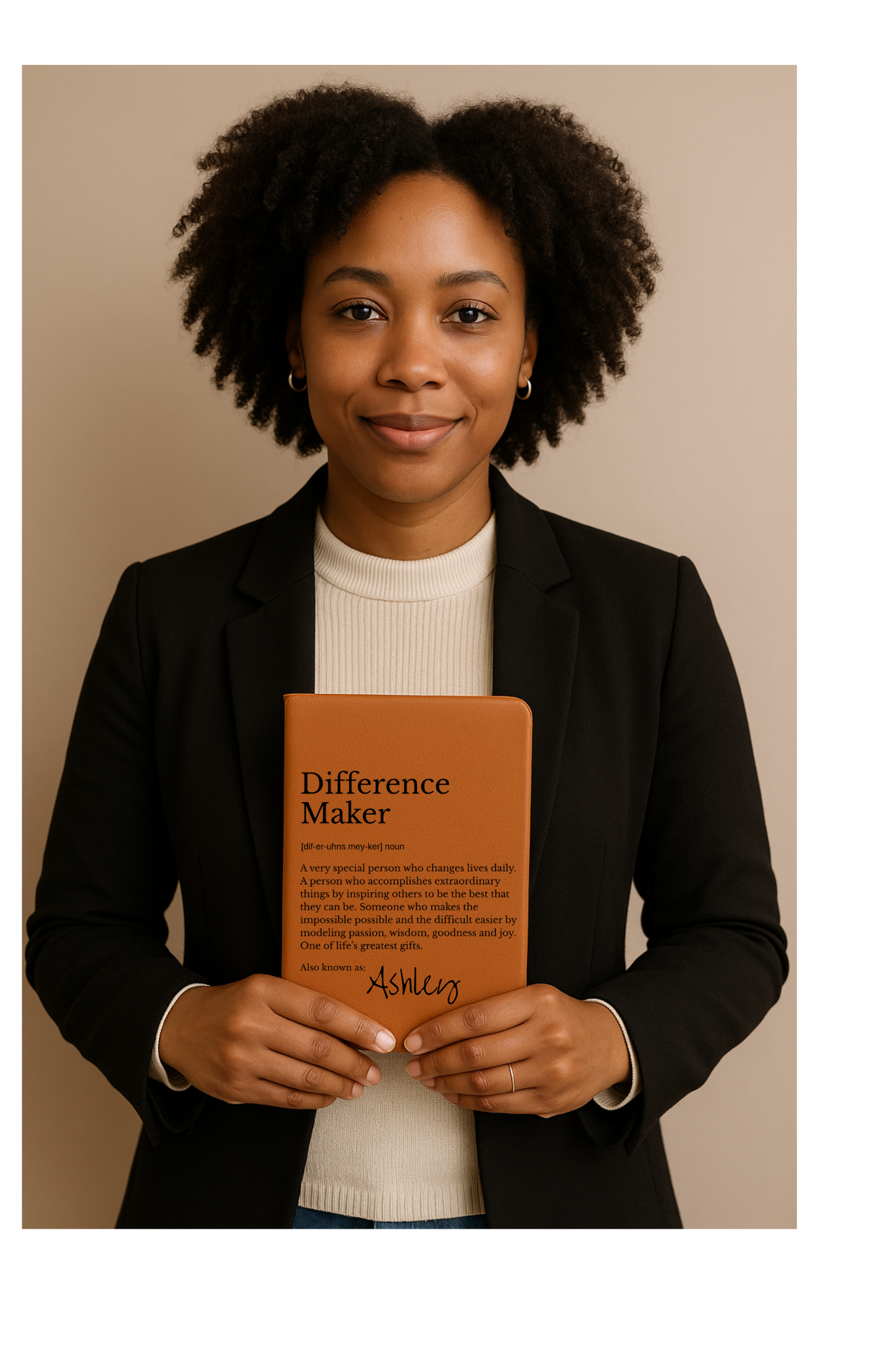Difference Maker Personalized  Journal