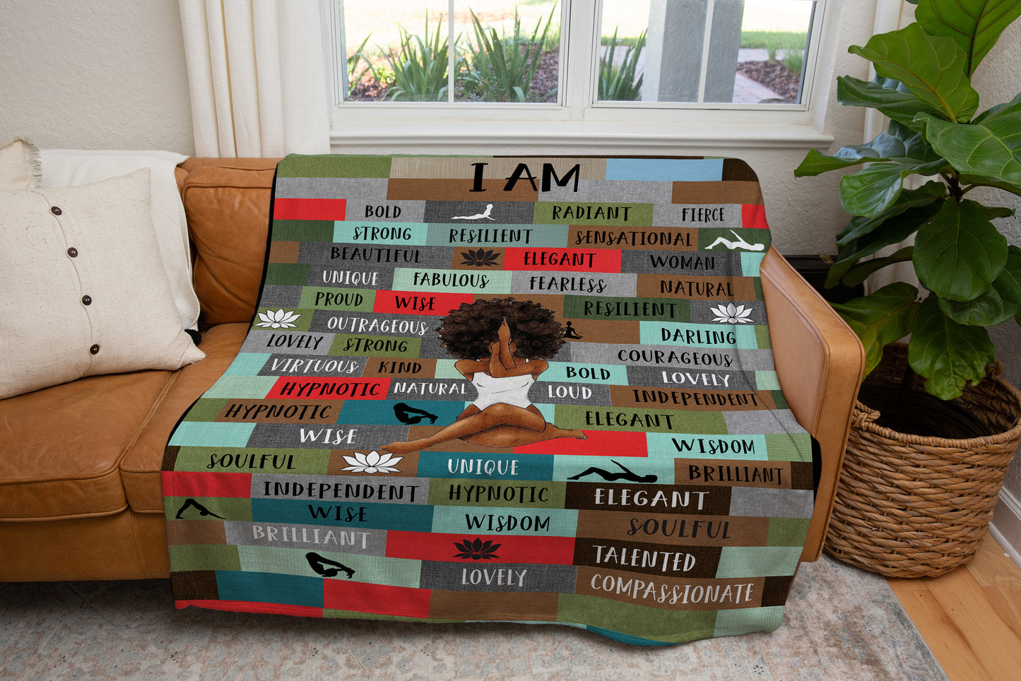 I AM, Positive Affirmation Blanket