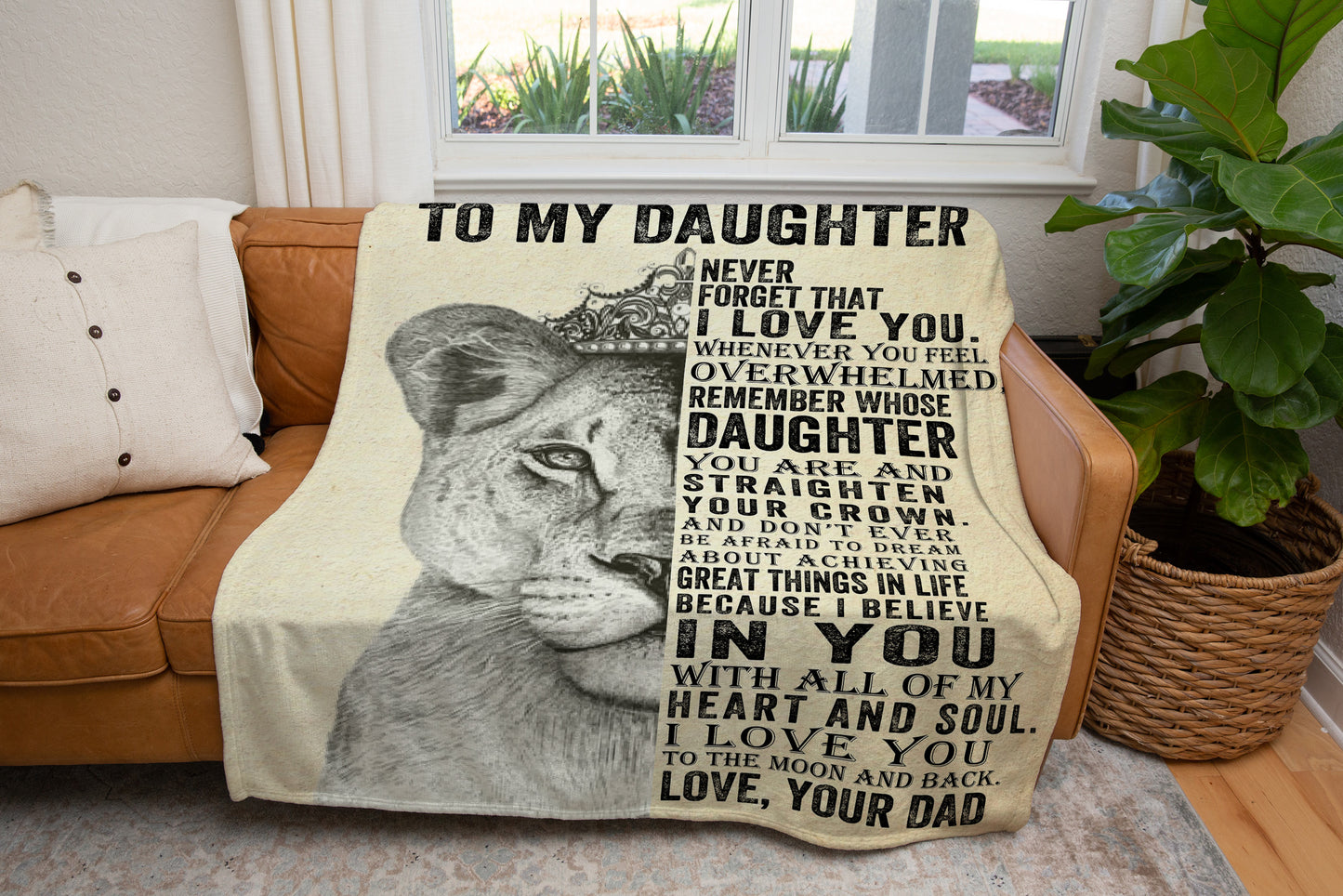 To My Daughter, Straighten Your Crown Blanket