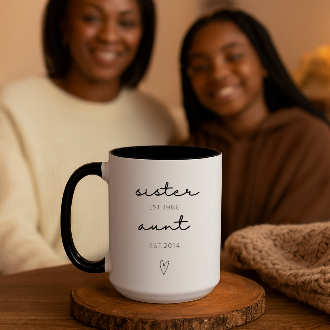 Custom Aunt Mug | New Aunt | Promoted to Aunt