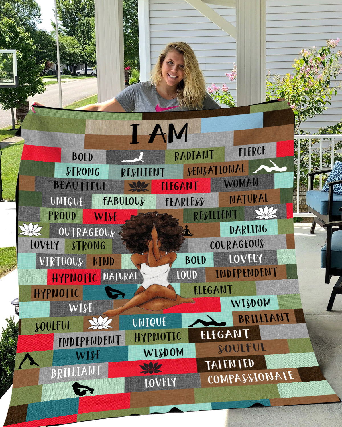 I AM, Positive Affirmation Blanket