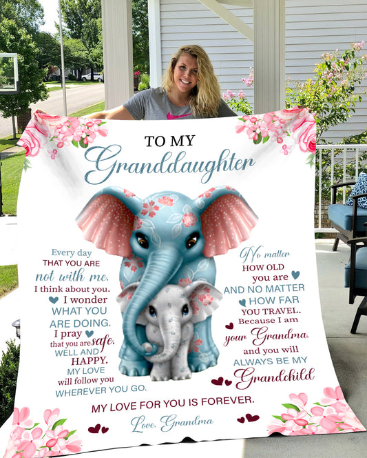 To My Granddaughter, My Love For You Is Forever