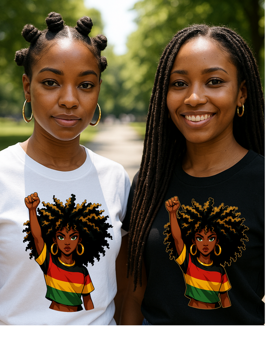 Power in My Roots Afrocentric T-Shirt