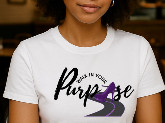Purpose Walk in Your Purpose | Triblend Tshirt