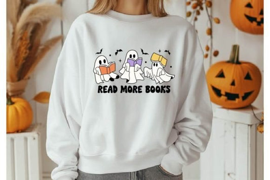 Read More Books Ghost T-Shirt, Sweatshirt, Hoodie