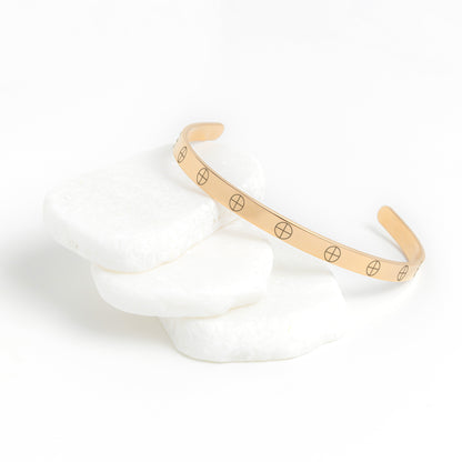 Remember Who You Are" Cuff Bracelet