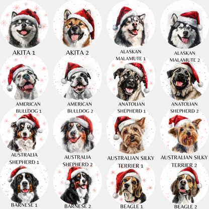 Personalized Dog Breed Ornaments