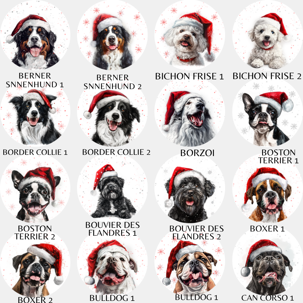 Personalized Dog Breed Ornaments