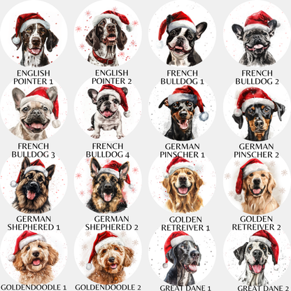 Personalized Dog Breed Ornaments