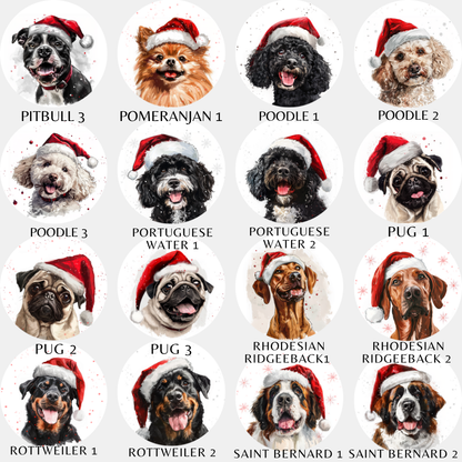 Personalized Dog Breed Ornaments