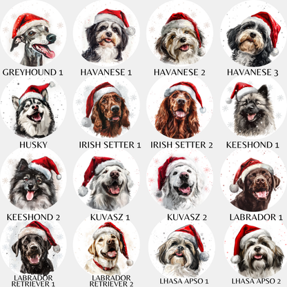 Personalized Dog Breed Ornaments