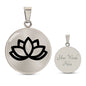 The Lotus Flower Rebirth Necklace - Say It With Ease
