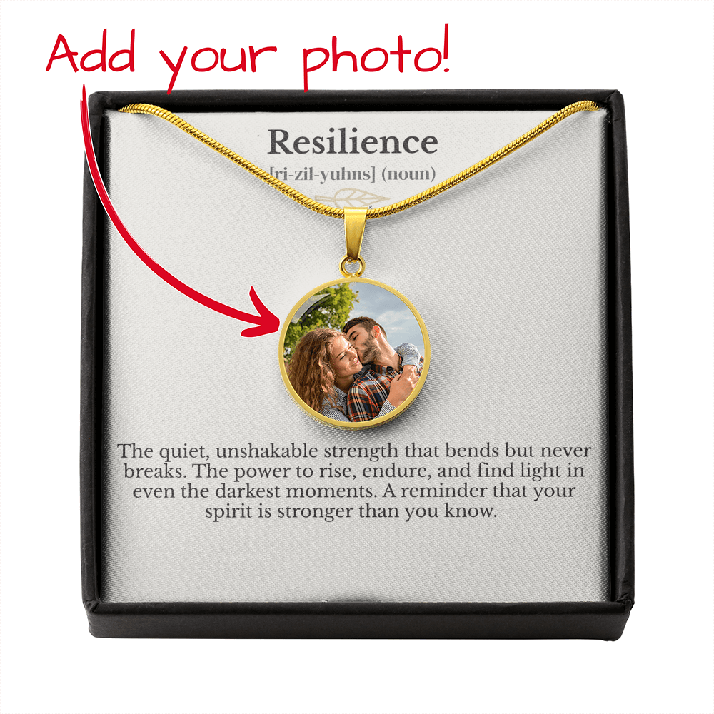 Photo Memory Pendant - Resilience