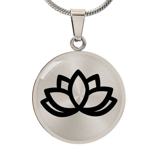 The Lotus Flower Rebirth Necklace - Say It With Ease