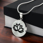 The Lotus Flower Rebirth Necklace - Say It With Ease