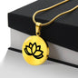 The Lotus Flower Rebirth Necklace - Say It With Ease