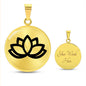 The Lotus Flower Rebirth Necklace - Say It With Ease
