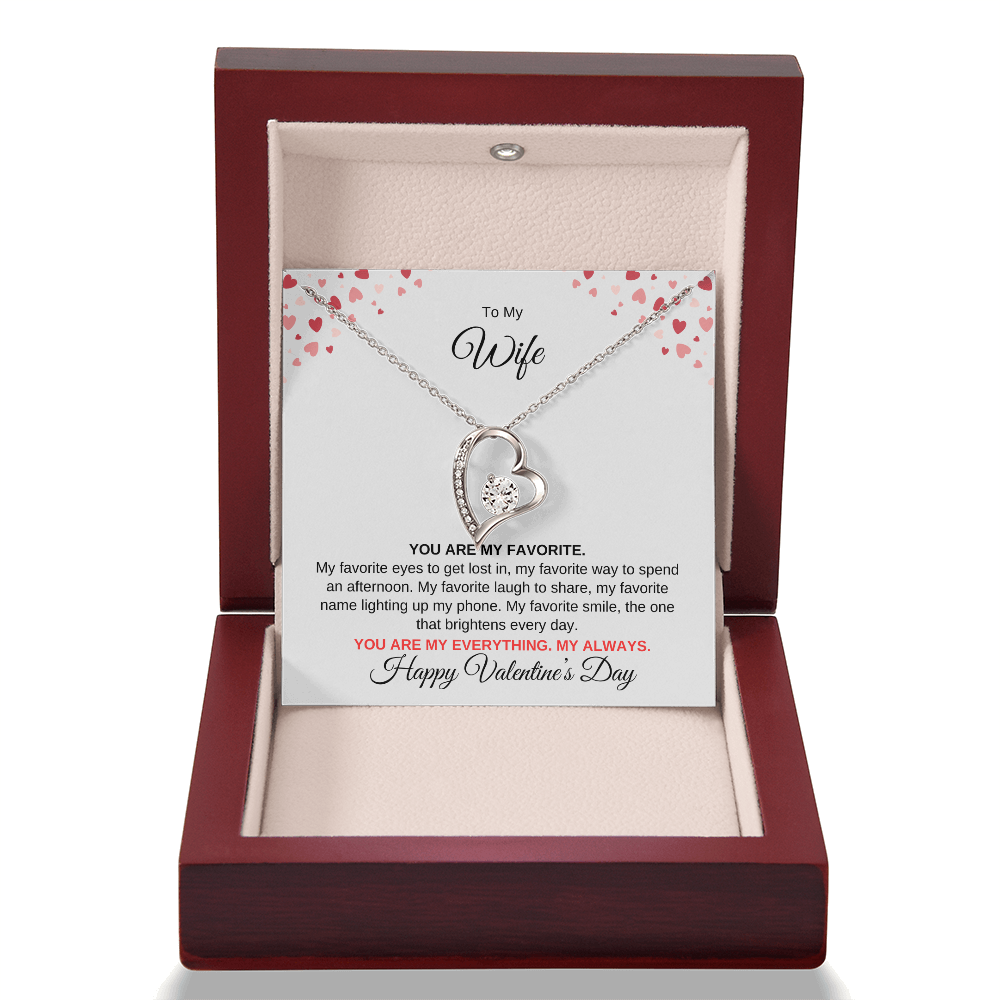 To My Wife | Forever Love Necklace | Valentine's Day Gift